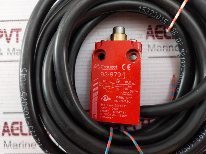 Crouzet 83-870-1 Prewire Limit Switch 500V