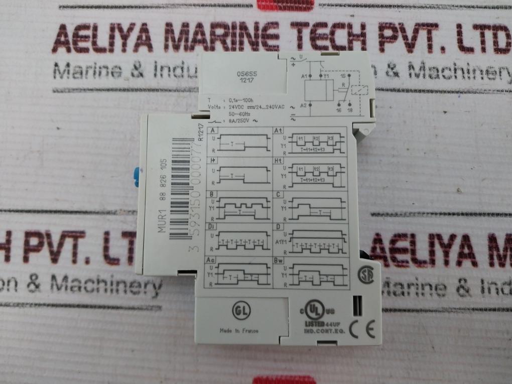Crouzet 88 826 105 Time Relay 0,1S–100H