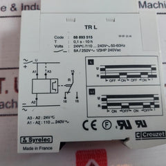 Crouzet 88 893 515 Time Delay Relay 24V/110…240V~50-60Hz