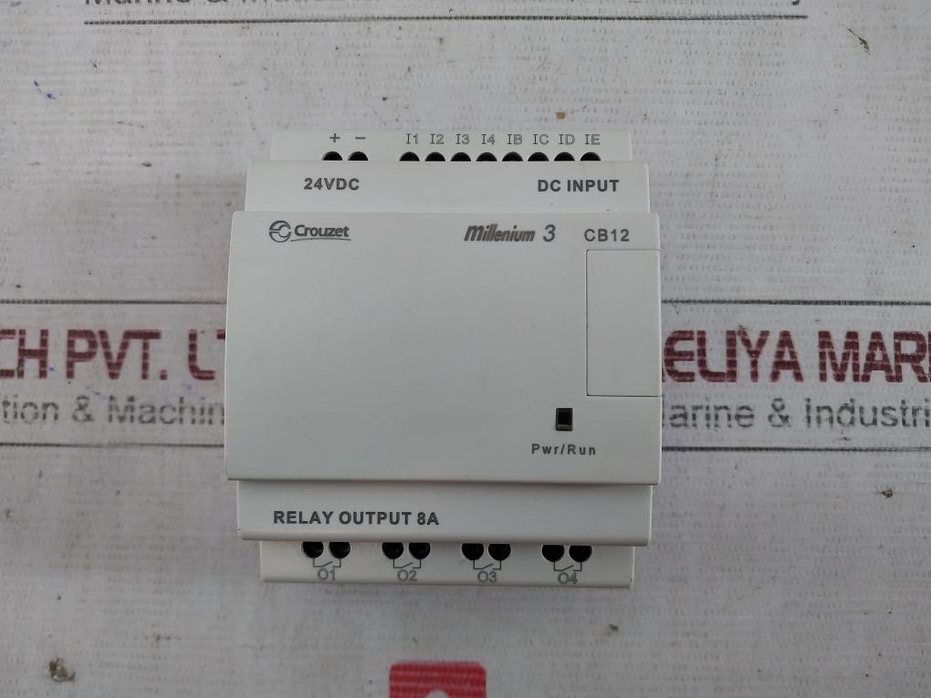 Crouzet Cb12 Millenium 3 Relay Output 88 970 021 24Vdc 8A 250Vac
