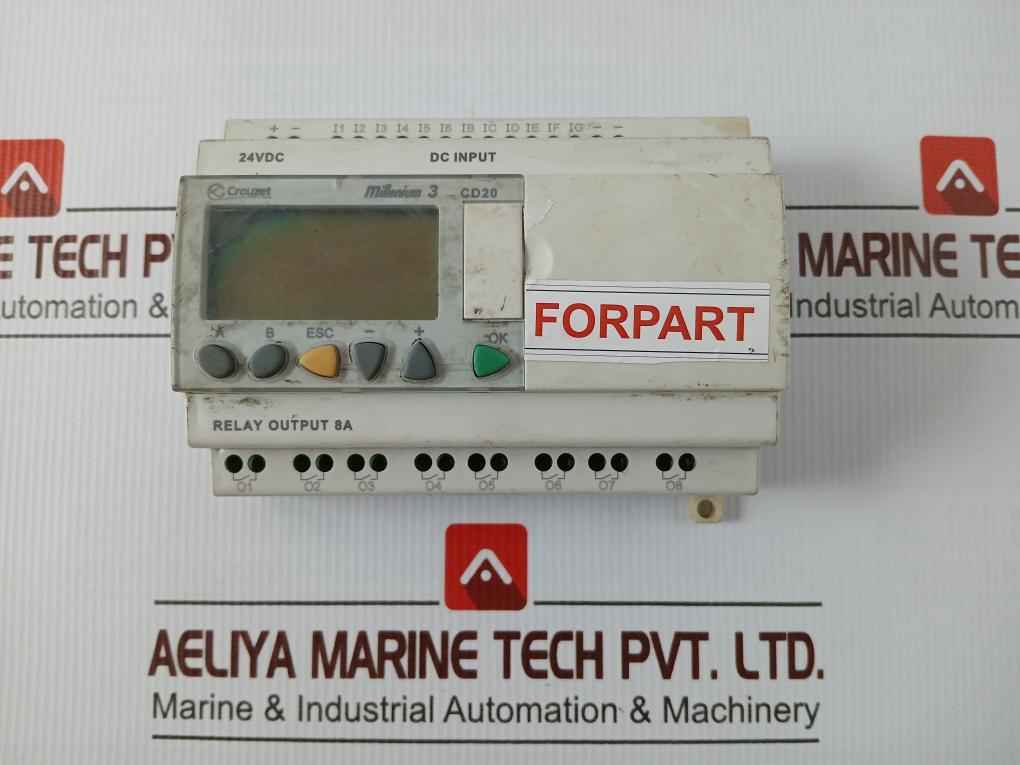 Crouzet Cd20 Compact Range Logic Controller (Not Working)