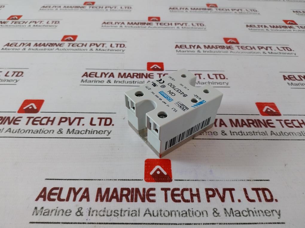 Crouzet Gn 84137100 Solid State Relay 10 Amp, 48-660 Vac, 4-32 Vdc