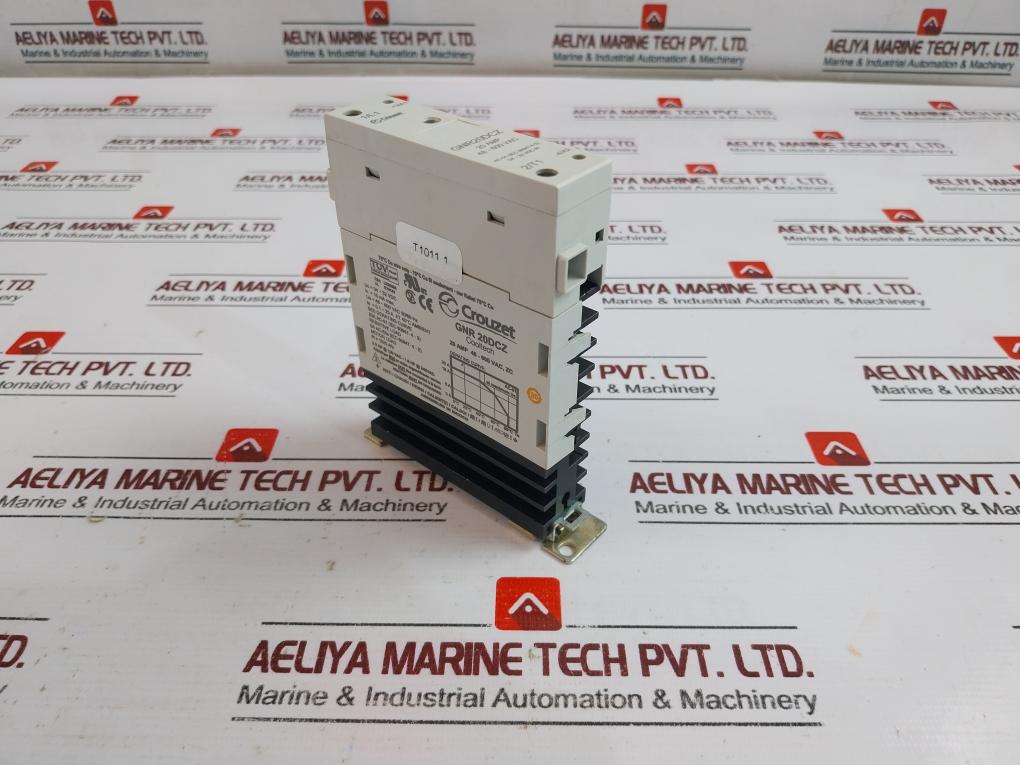 Crouzet Gnr20Dcz Solid State Relay 20A 48-600Vac 04-32Vdc, 20A Ac-51