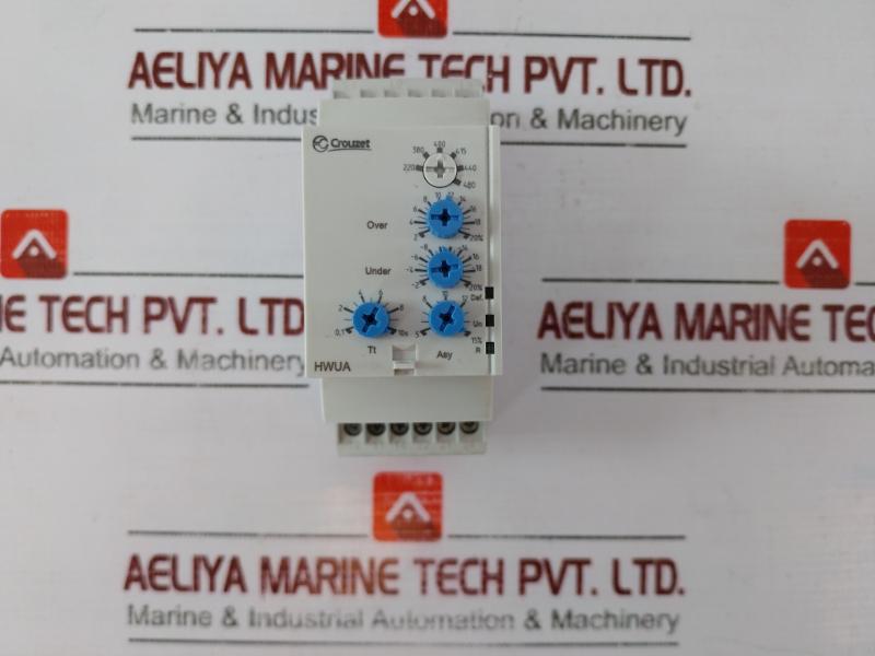 Crouzet Hwua 3 Phase Multifunction Control Relay