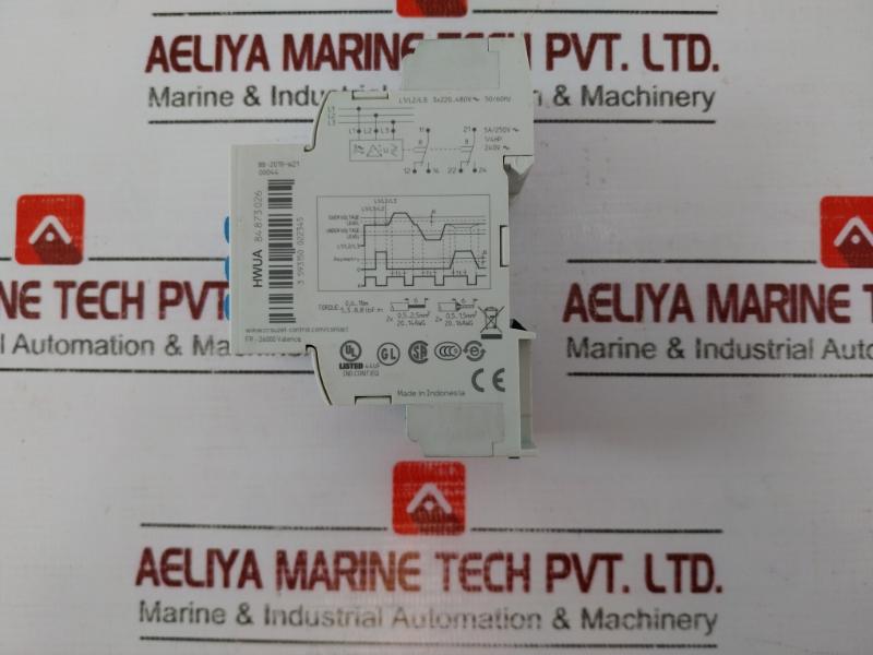 Crouzet Hwua 3 Phase Multifunction Control Relay