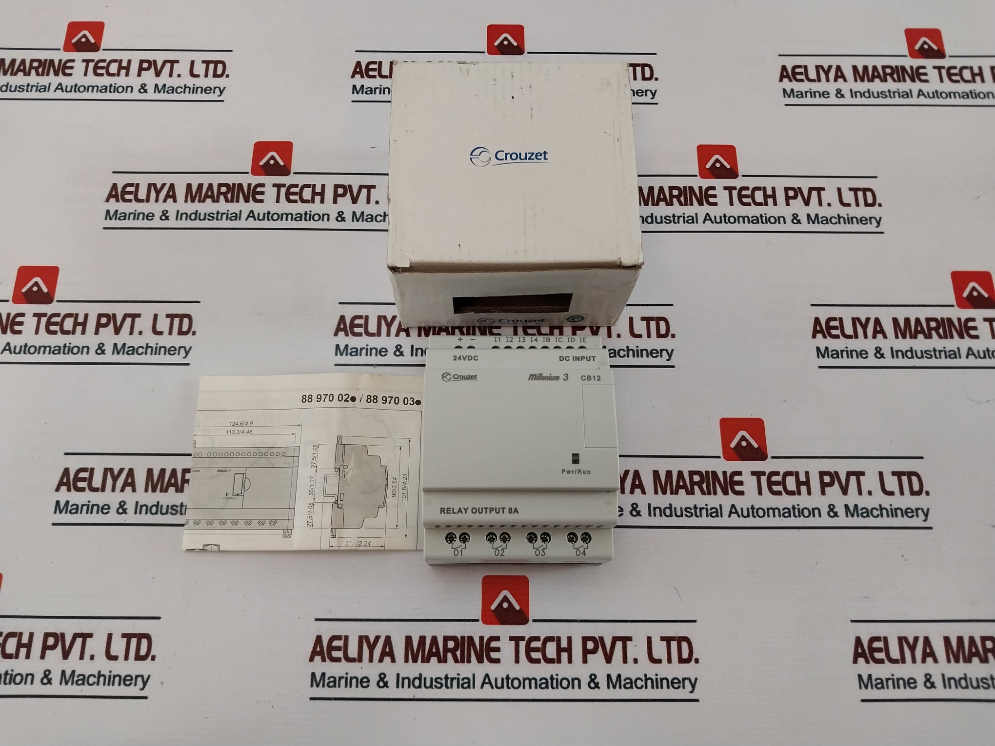 Crouzet Millenium 3 Cb12 Programmable Logic Controller – Aeliya Marine Tech