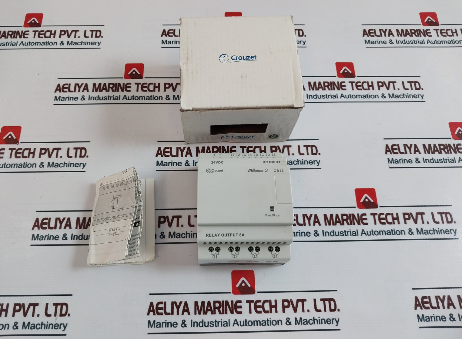 Crouzet Millenium 3 Cb12 Programmable Logic Controller 88 970 021 8A/250Vac