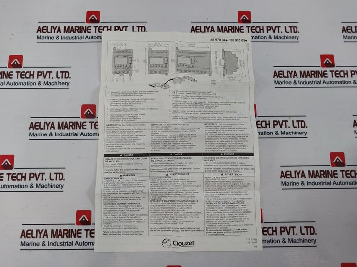 Crouzet Millenium 3 Cd20 Essential Logic Module 88 970 051
