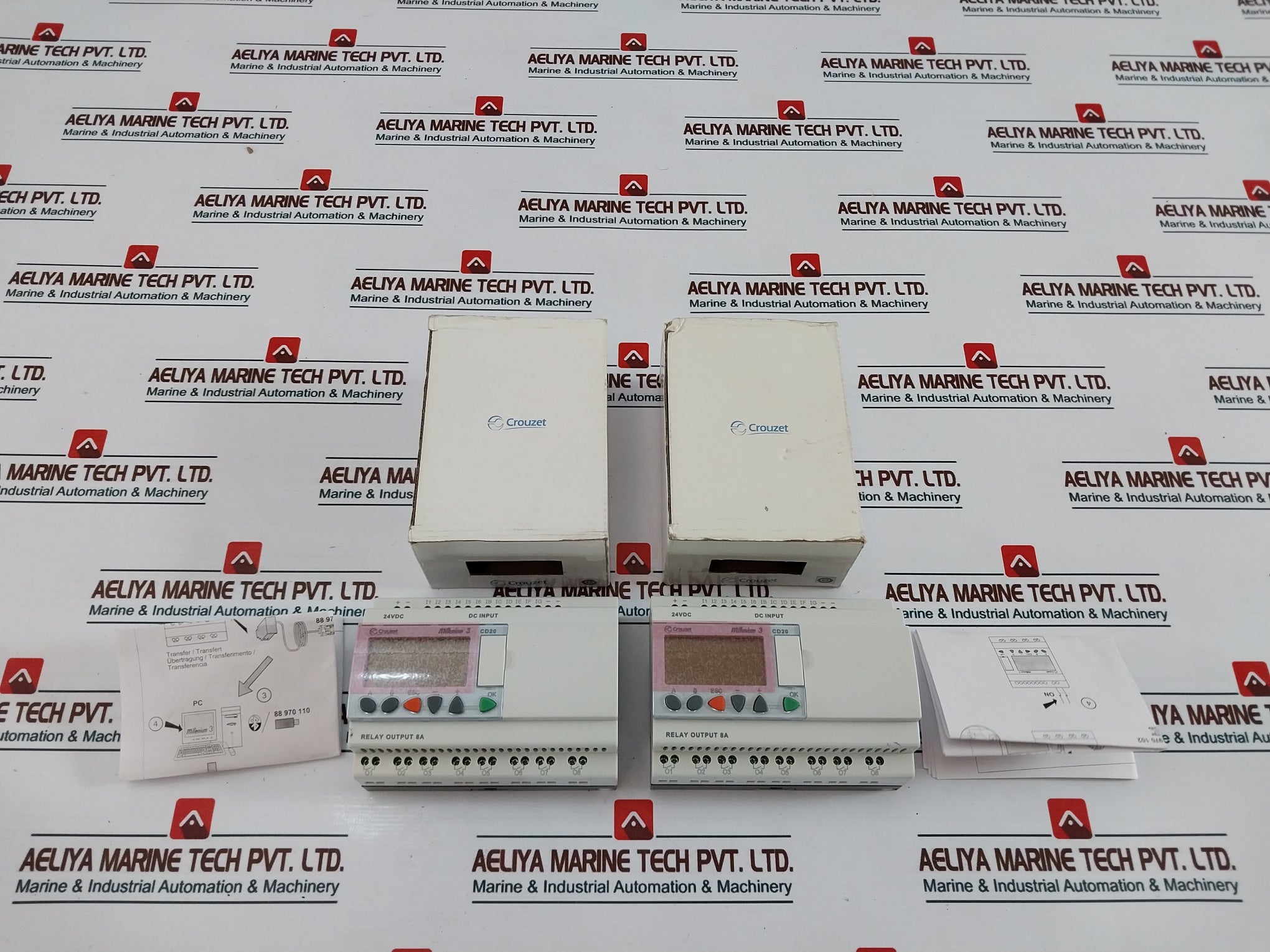 Crouzet Millenium 3 Cd20 Logic Controller 88970051 24Vdc 6W 8A/250Vac