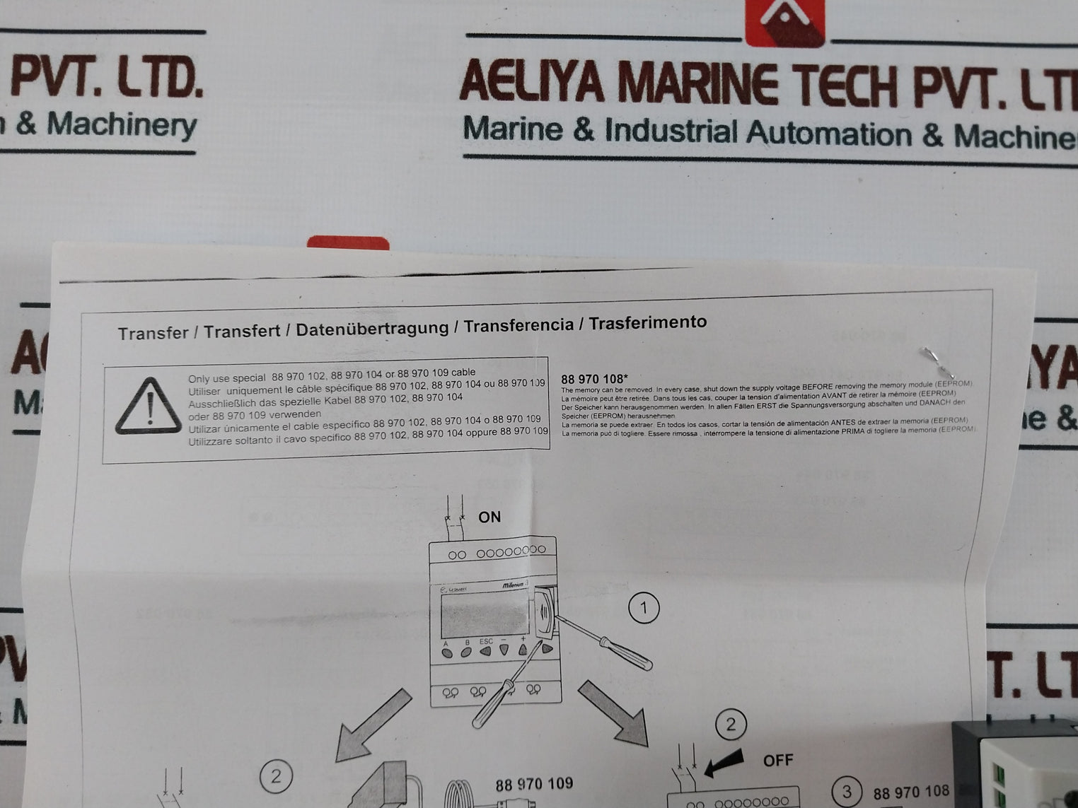 Crouzet Millenium 3 Cd20 Logic Controller 88970051 24Vdc 6W 8A/250Vac