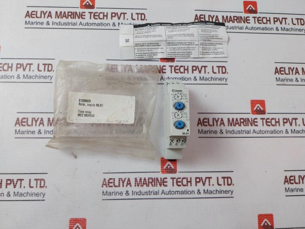 Crouzet Mlr1 Time Relay 0,6…1 N.M