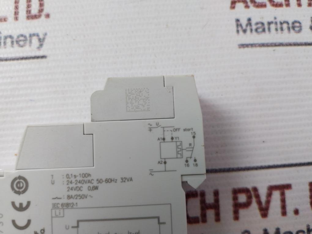 Crouzet Mlr1 Time Relay 0,6…1 N.M