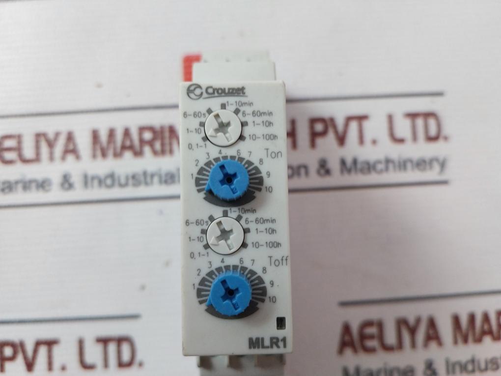 Crouzet Mlr1 Time Relay 0,6…1 N.M