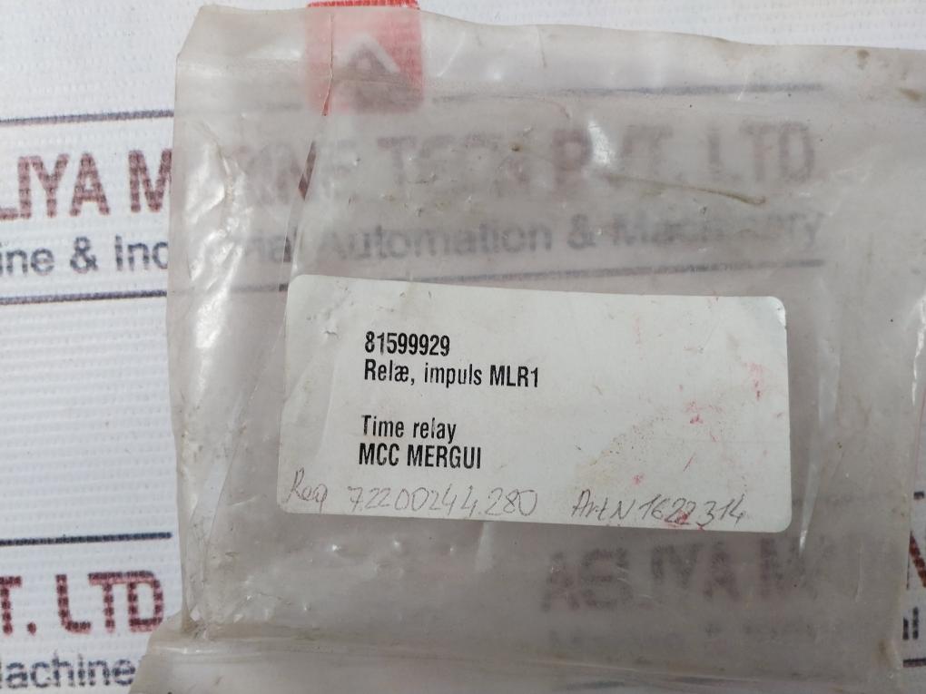 Crouzet Mlr1 Time Relay 0,6…1 N.M