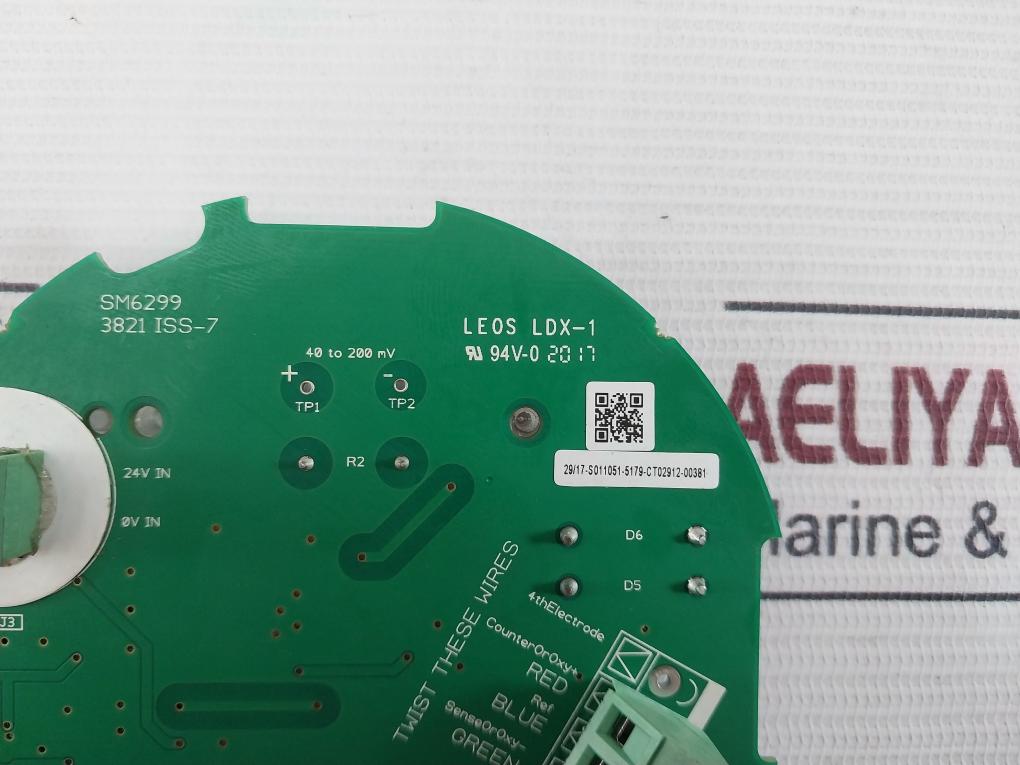 Crowcon Sm6299 Printed Circuit Board 40 To 200 Mv