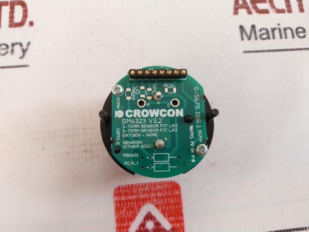 Crowcon Sm6323 Gas Detector Sensor V3.2 S-5675