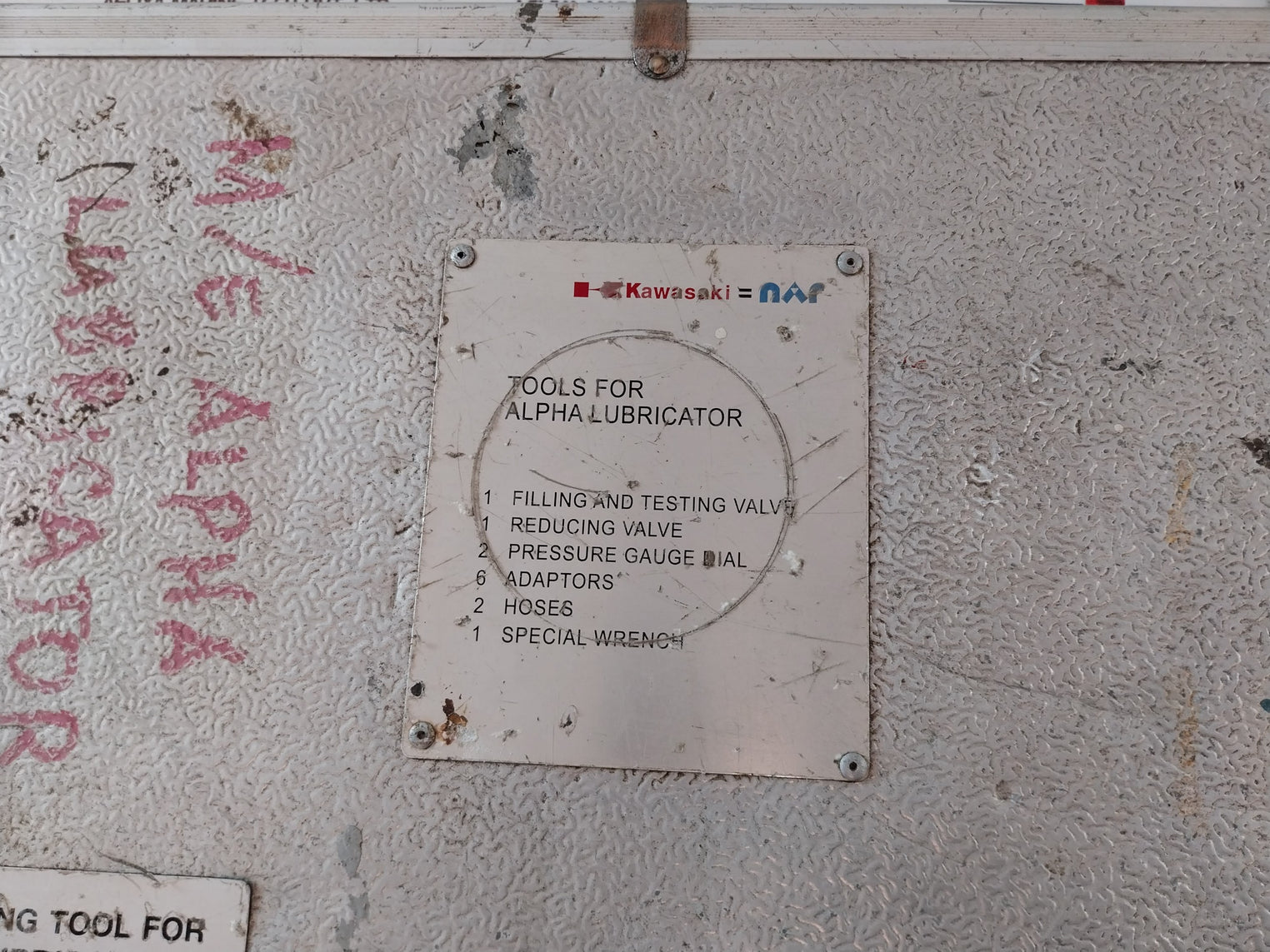 Crown Fr-ils-op N2 Gas Regulator Charging Tools For Alpha Lubricator - Aeliya Marine Tech