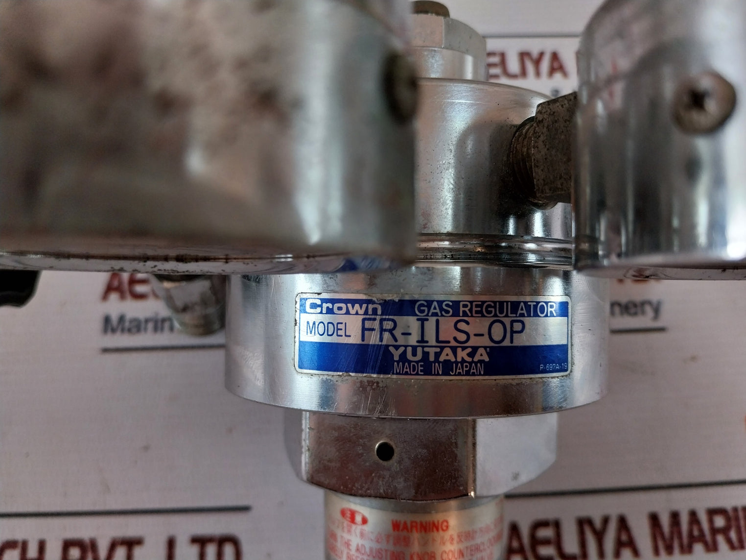 Crown Fr-ils-op N2 Gas Regulator Charging Tools For Alpha Lubricator - Aeliya Marine Tech