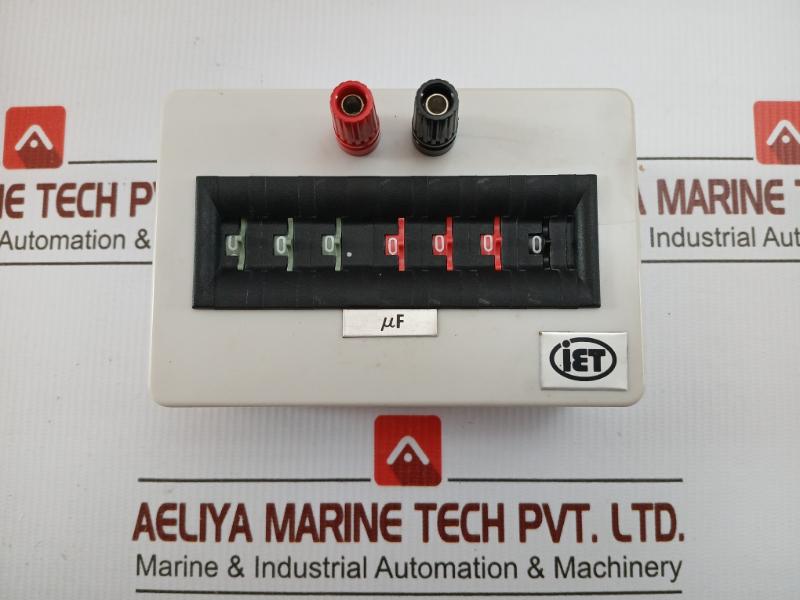 Cs-f-7-100Pf-wc Capacitance Decade Box Iet Labs
