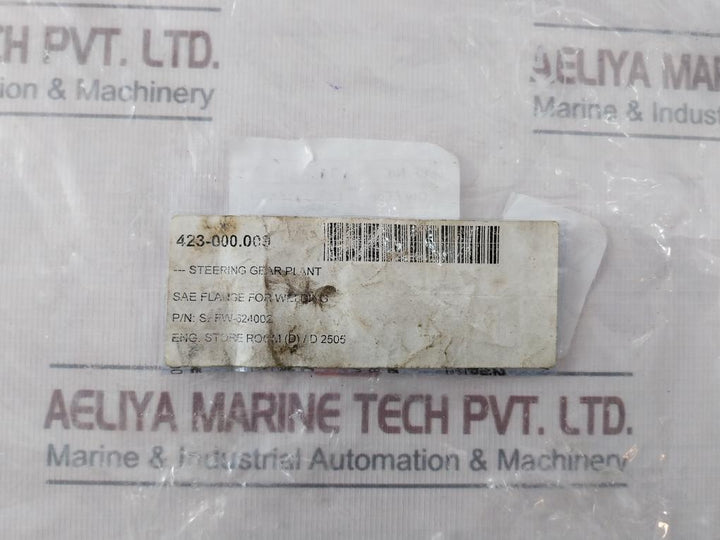 Cs-piping Sffw-624002 Sae Flange For Welding 423-000.009, 624 338C