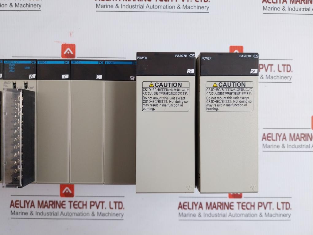 Cs1W-ad081-v1 Plc Controller System Ad081-v1, Cs1W-sp001, Cs1D-pa207R Omron
