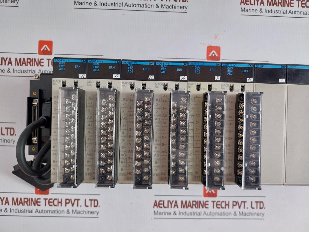 Cs1W-ad081-v1 Plc Controller System Ad081-v1, Cs1W-sp001, Cs1D-pa207R Omron