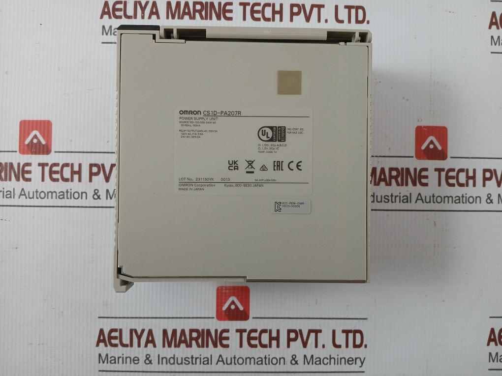 Cs1W-da08C Analog Output Unit Cs1W-sp001, Cs1D-pa207R 240V Ac Omron