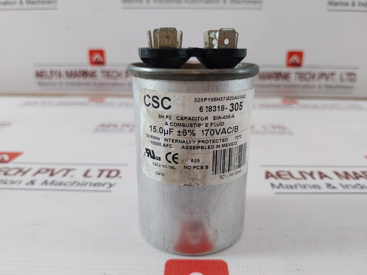 Csc 325P156H37M25A4Xao Motor Run Capacitor