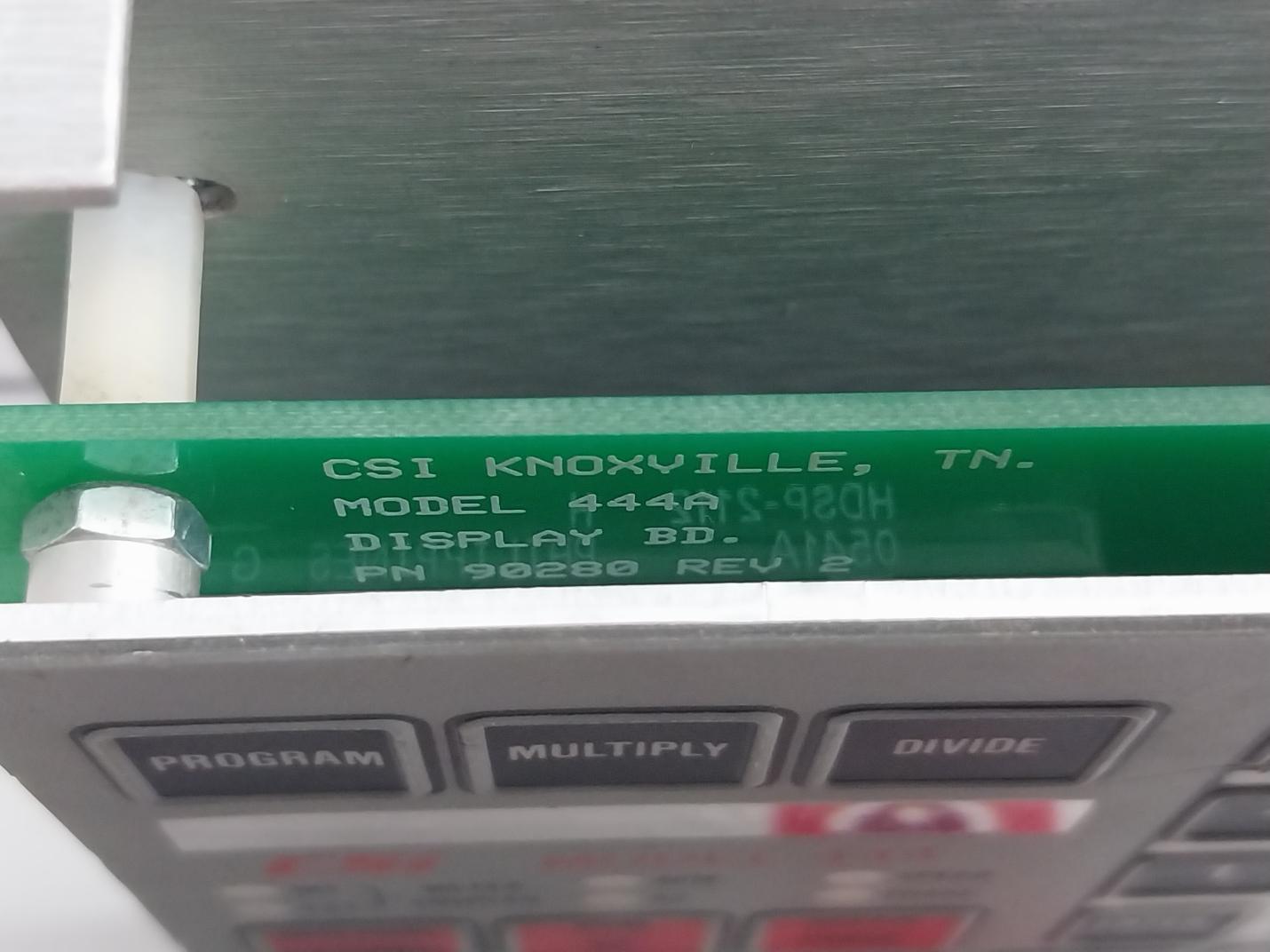 Csi 444A Stroboscope Light Control Panel Unit Rev 2