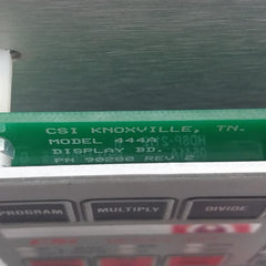 Csi 444A Stroboscope Light Control Panel Unit Rev 2