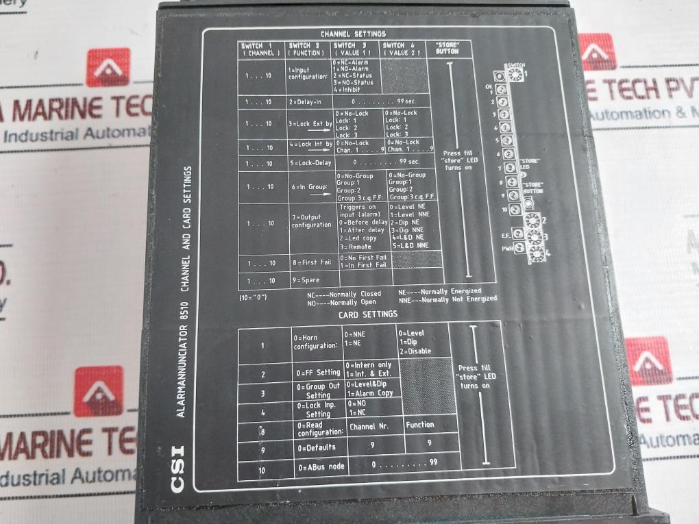 Csi 8510Ab Alarm Annunciator For Alarm And Monitoring 5649026/20