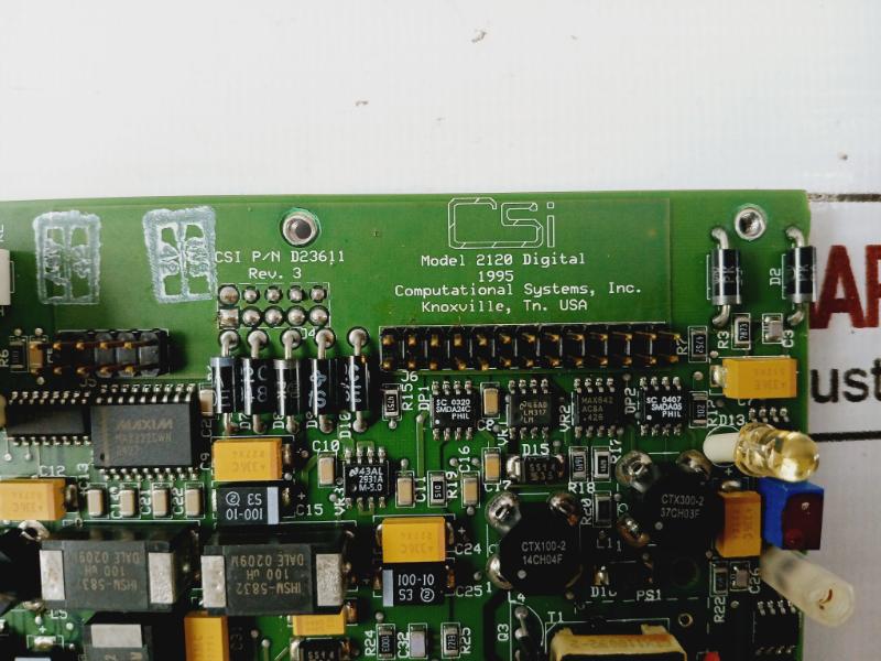 Csi D23611 Digital 2120 Circuit Board Rev 3 2120-u37