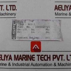 Cspc Arh-3 Relay 110vdc 2500va