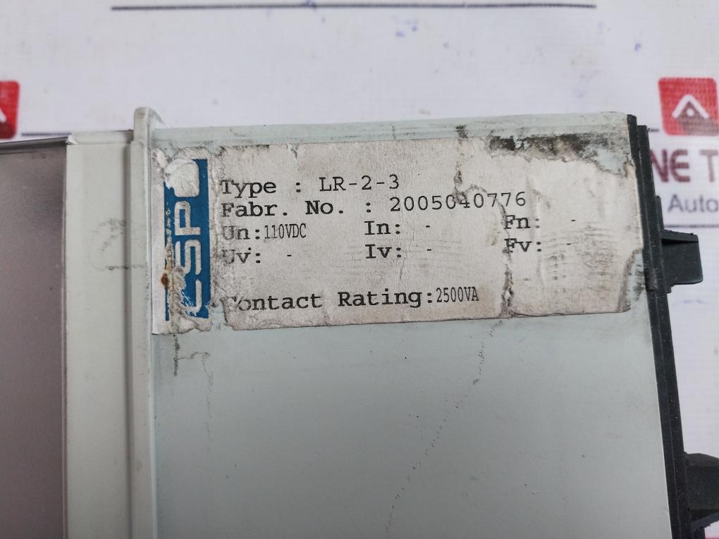 Cspc Lr-2-3 Protection Relay 2005040776 2500va