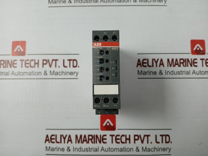 Ct-mbs.22S Din-rail Time Relay 24–240 Vac 50/60 Hz Abb