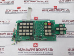 Ct 218/224/232 Keypad Printed Circuit Board 601.00028K Version 2.04