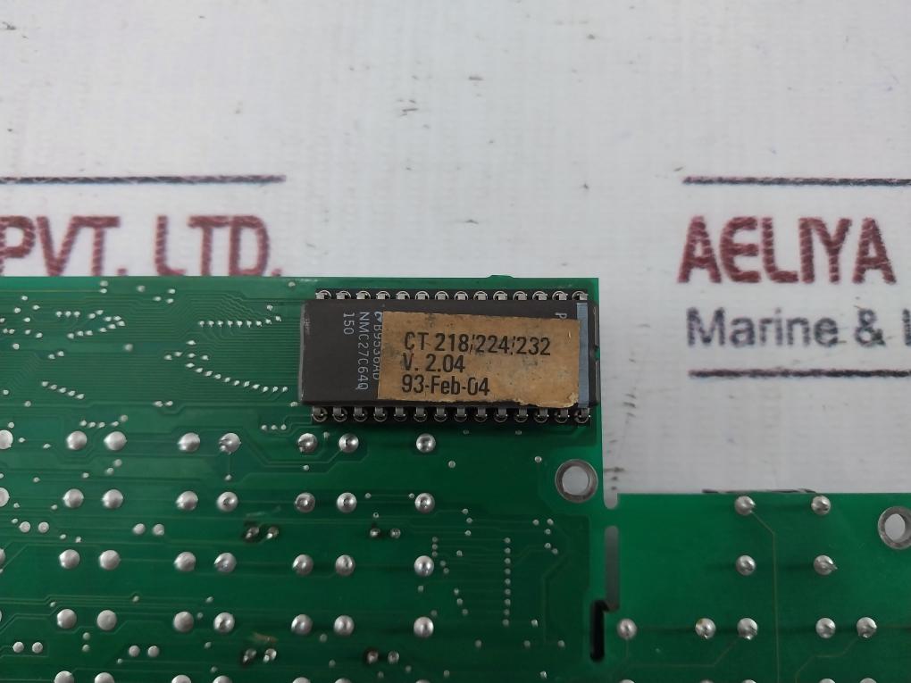 Ct 218/224/232 Keypad Printed Circuit Board 601.00028K Version 2.04