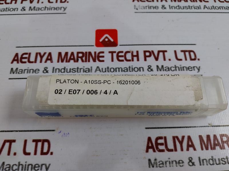 Ct Platon A10Ss-ca261008 Glass Tube For Flowmeter 20 To 270 L/H