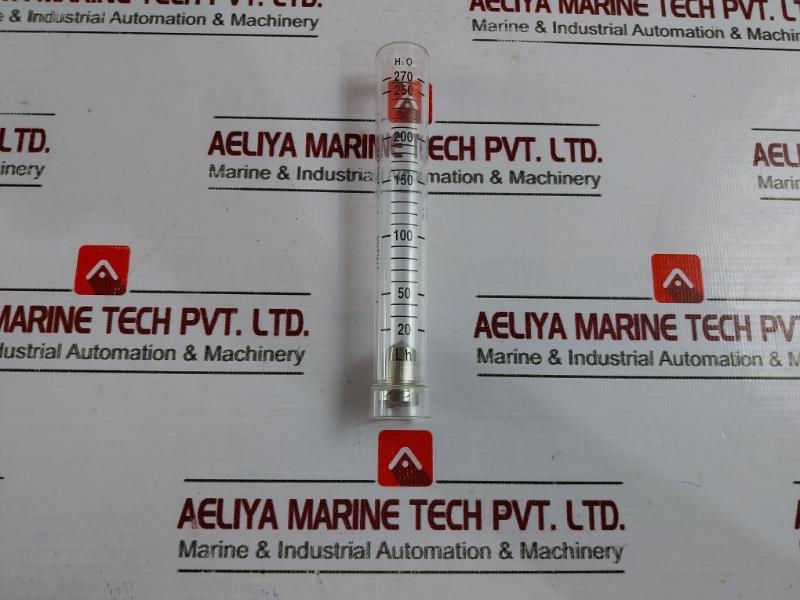 Ct Platon A10Ss-ca261008 Glass Tube For Flowmeter 20 To 270 L/H