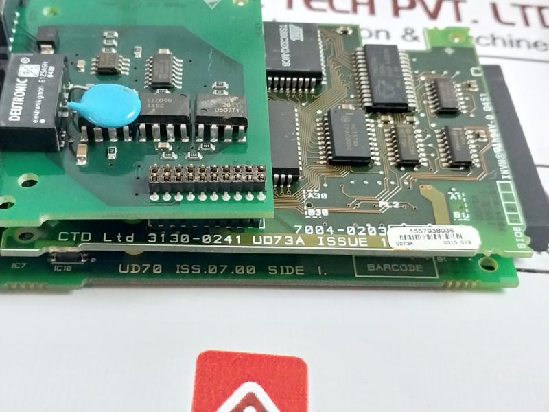 Ctd 3130-0241 Ud73A Pc Board Rs485 Port 96K Of Flash Memory