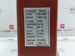 Cte-Tech-Current-Transformer-7000-5a-1150v-60hz-Class-5p20-Cs-10xr-5