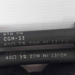 Ctg8638 Fuse Block Assembly Cg33 40K 10% 20W, 1350 Volts 40Ω