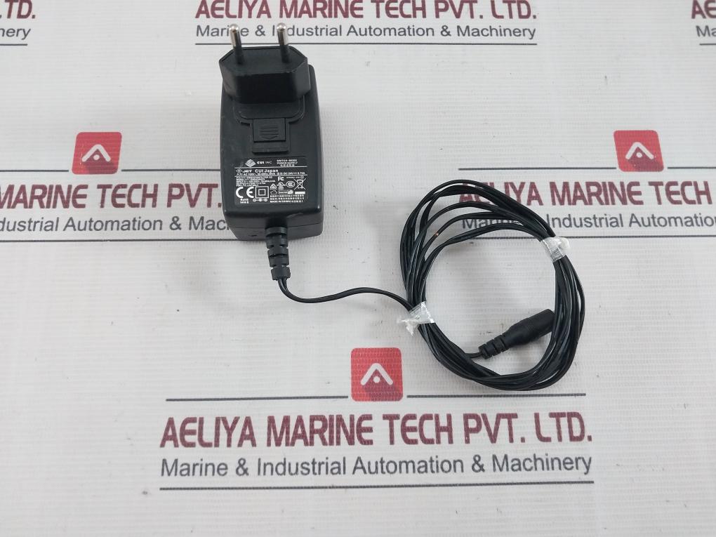 Cui Emsa240075 Wall Mount Ac Adapter For Power Supply Ac100-240V 50-60Hz 0.6A