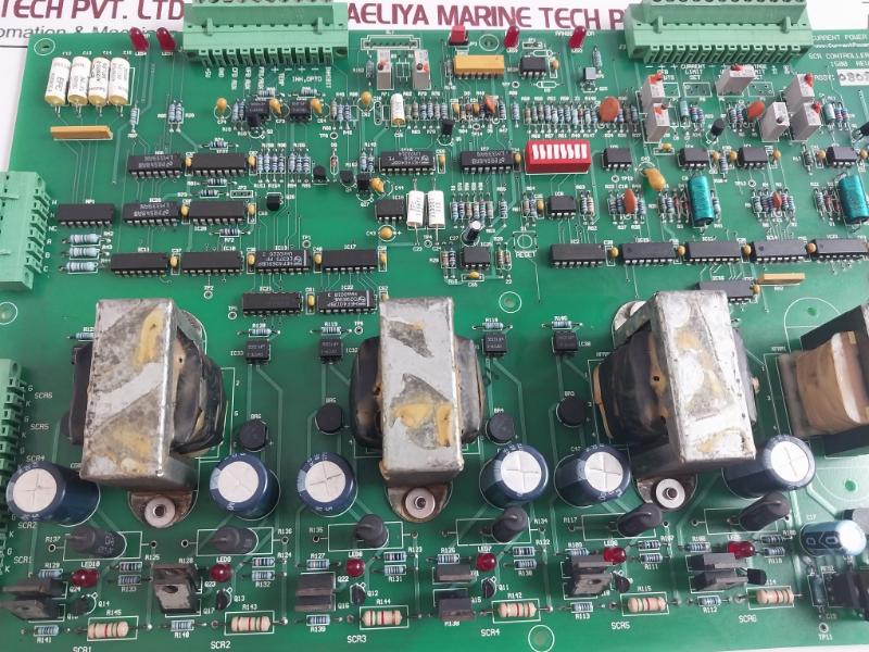 Current Power 0808001 Scr Controller Board 115v 50-500hz