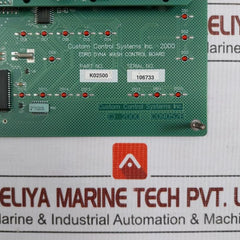 Control Display Board K02000 Custom Control Systems K02500