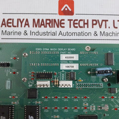 Control Display Board K02000 Custom Control Systems K02500