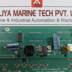 Control Display Board K02000 Custom Control Systems K02500