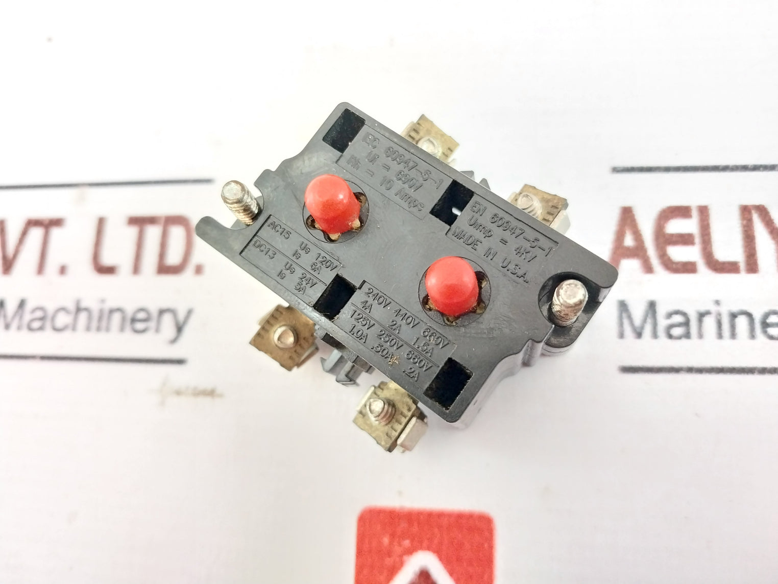 Cutler-hammer 10250T/91000T Push Button Standard Contact Block 690V 10A