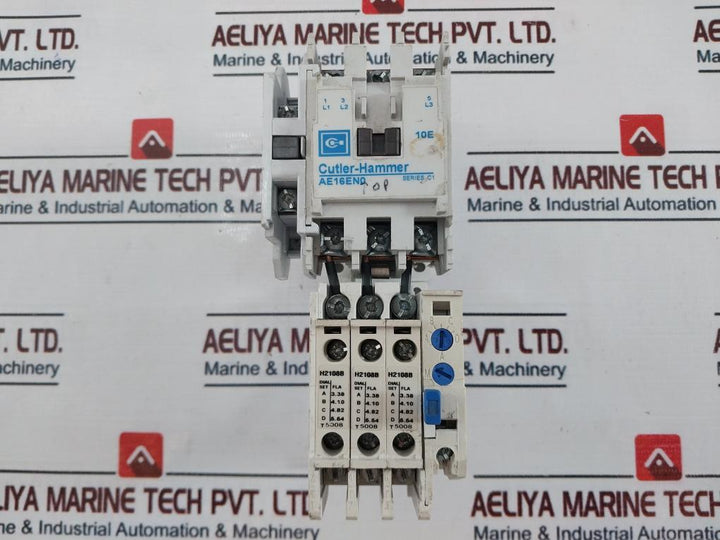 Cutler-hammer Ae16En0 / C306Dn3 Strater Contactor Relay
