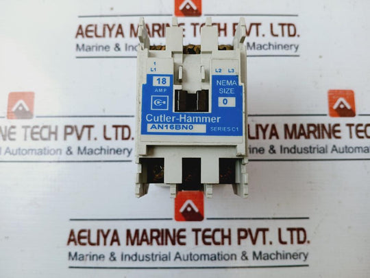 Cutler-hammer An16Bn0, Series C1 Motor Control Starter 18Amp 600V